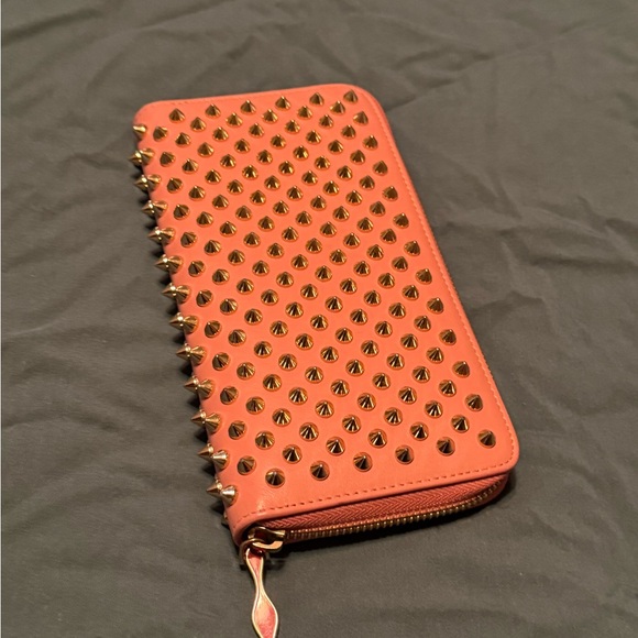 Christian Louboutin spiked zip wallet - Picture 5 of 7